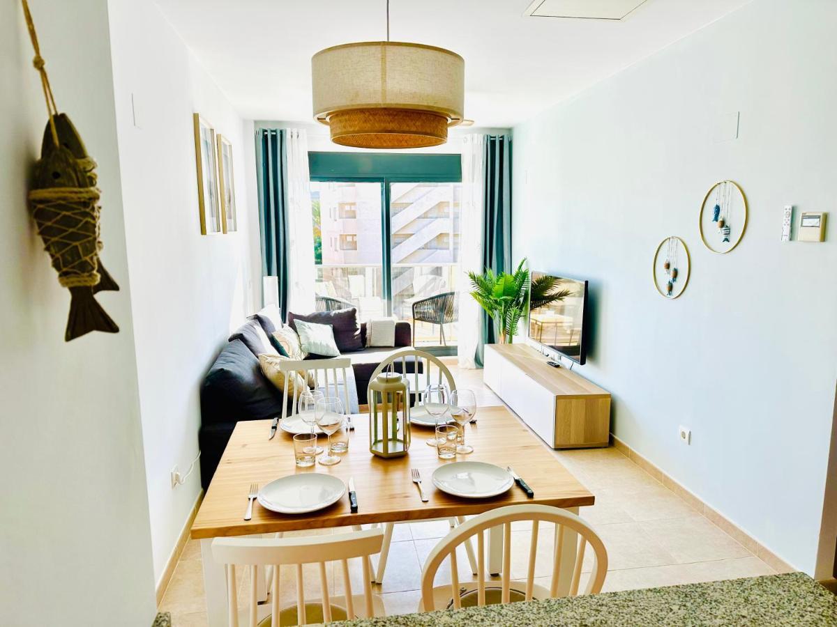 Apartamento Con Piscina Y Jardin Fantastico Cala Sirenas - Nuevo Miami Playa Eksteriør billede
