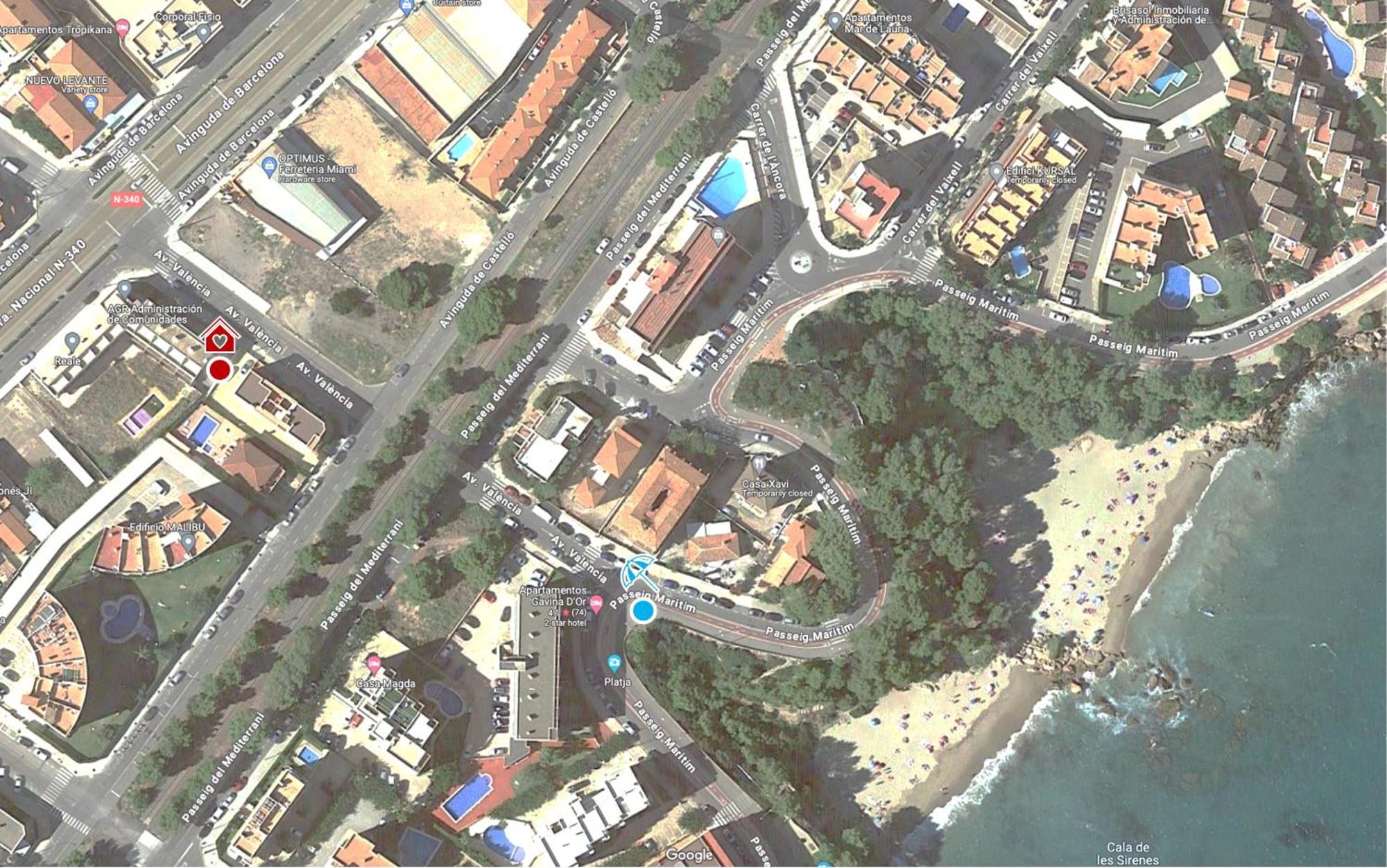 Apartamento Con Piscina Y Jardin Fantastico Cala Sirenas - Nuevo Miami Playa Eksteriør billede