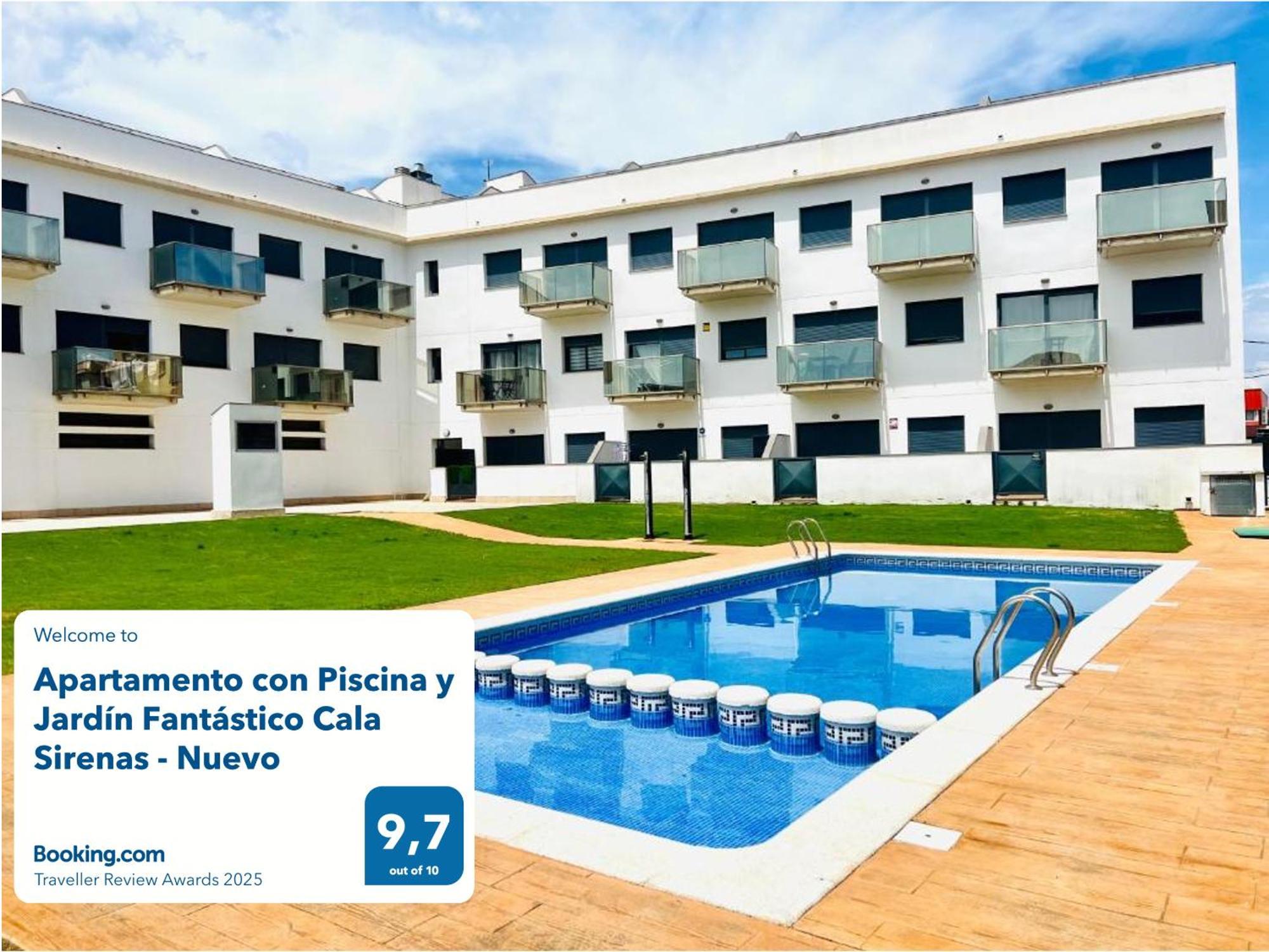 Apartamento Con Piscina Y Jardin Fantastico Cala Sirenas - Nuevo Miami Playa Eksteriør billede